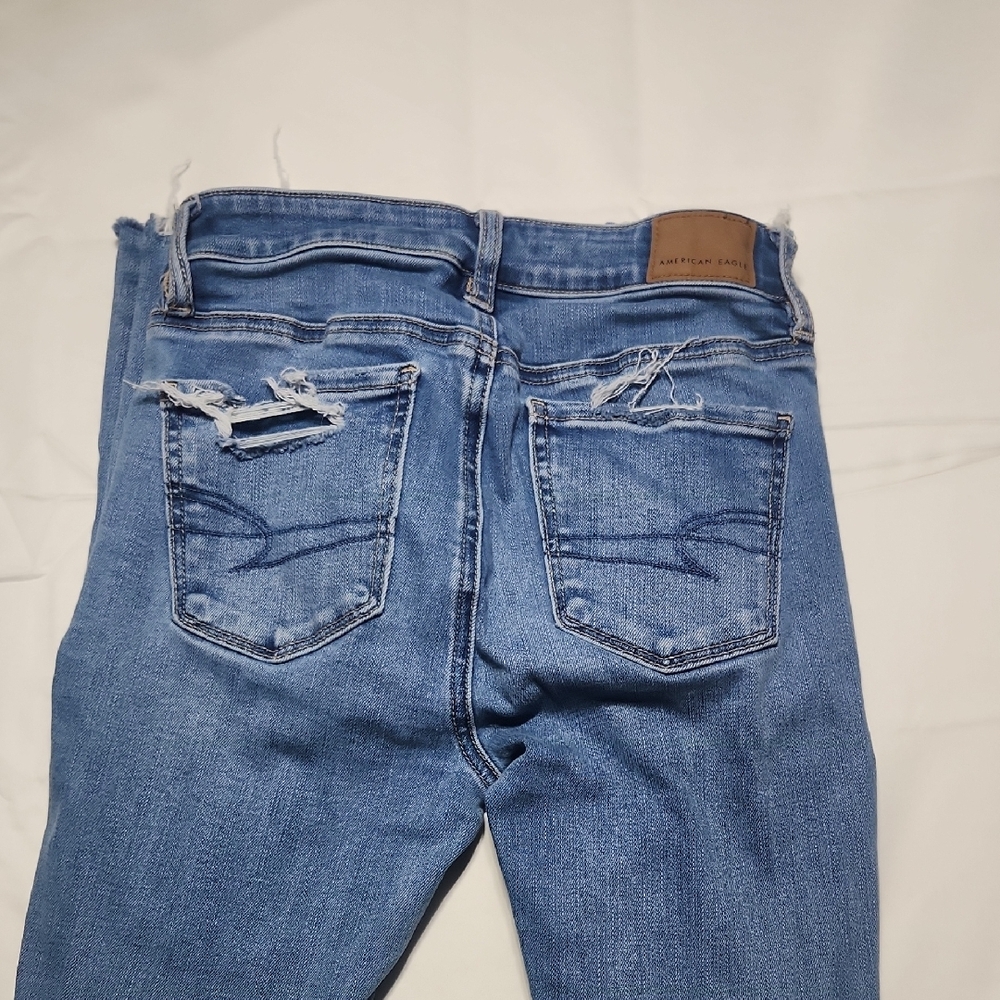 American Eagle Women's High Rise Jeggings EUC - Picture 9 of 9